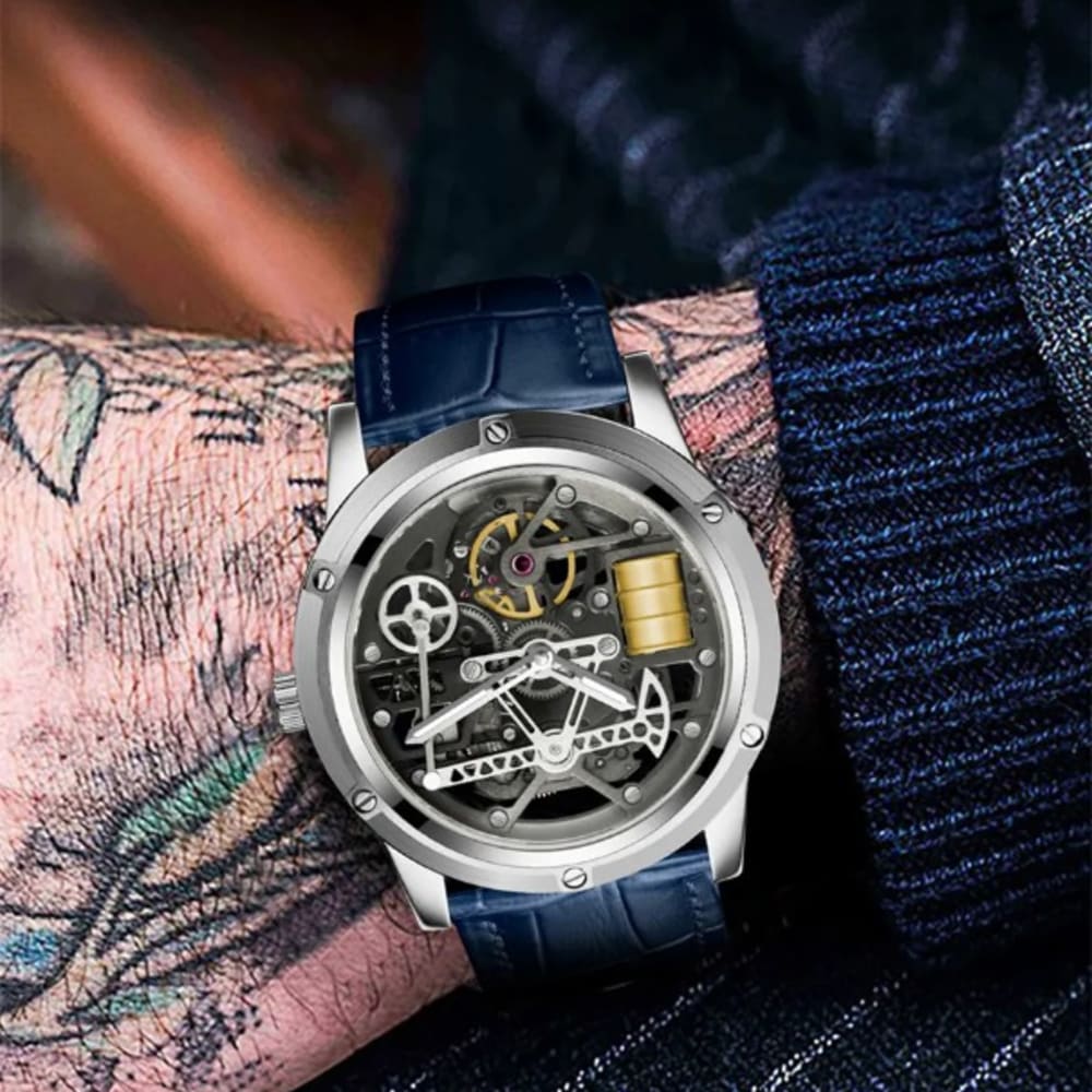 PINDU Miyata 8215 Mechanical Watch Business Men Luminous Wristwatch